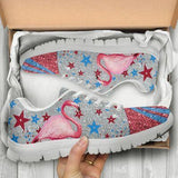 Flamingo Lovely Sneakers Shoes For Women, Shoes For Men Sneaker Custom Shoes