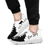 Cow Black White Sneakers Shoes For Women, Shoes For Men Sneaker Custom Shoes