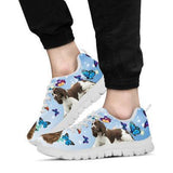 English Springer Spaniel Sneakers Shoes For Women, Shoes For Men Sneaker Custom Shoes