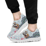 Heeler Flower Petal Sneakers Shoes For Women, Shoes For Men Sneaker Custom Shoes