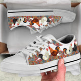 The Ancient Chicken Low Top Shoes For Women, Shoes For Men Custom Shoes