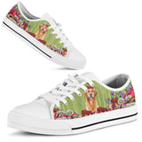 Golden Retriever Angel Low Top Shoes For Women, Shoes For Men Custom Shoes