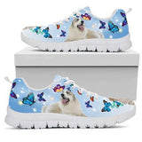 Great Pyrenees Butterfly Sneakers Shoes For Women, Shoes For Men Sneaker Custom Shoes