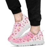 Flamingo Cute Sneakers Shoes For Women, Shoes For Men Sneaker Custom Shoes