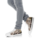 Ferret High Top Shoes For Women, Shoes For Men Custom Shoes