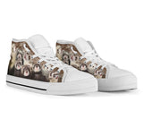 Ferret High Top Shoes For Women, Shoes For Men Custom Shoes