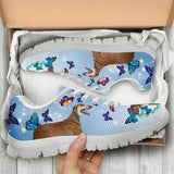 Greyhounds Butterfly Sneakers Shoes For Women, Shoes For Men Sneaker Custom Shoes