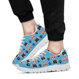 Chihuahua Cartoon Sneakers Shoes For Women, Shoes For Men Sneaker Custom Shoes