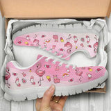 Flamingo Cute Sneakers Shoes For Women, Shoes For Men Sneaker Custom Shoes