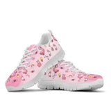 Flamingo Cute Sneakers Shoes For Women, Shoes For Men Sneaker Custom Shoes