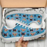 Chihuahua Cartoon Sneakers Shoes For Women, Shoes For Men Sneaker Custom Shoes