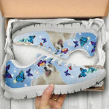 Great Pyrenees Butterfly Sneakers Shoes For Women, Shoes For Men Sneaker Custom Shoes