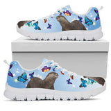 Otters Butterfly Sneakers Shoes For Women, Shoes For Men Sneaker Custom Shoes