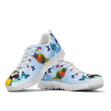 Parrot Butterfly Sneakers Shoes For Women, Shoes For Men Sneaker Custom Shoes