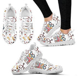 Nurse White Sneakers Shoes For Women, Shoes For Men Sneaker Custom Shoes