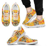 Flamingo Peace Sneakers Shoes For Women, Shoes For Men Sneaker Custom Shoes