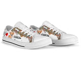 Corgi I Love You Low Top Shoes For Women, Shoes For Men Custom Shoes