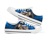 Cow Galaxy Low Top Shoes For Women, Shoes For Men Custom Shoes