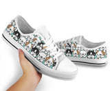 French Bulldog Cute Low Top Shoes For Women, Shoes For Men Custom Shoes