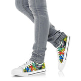 Parrot Nature Low Top Shoes For Women, Shoes For Men Custom Shoes