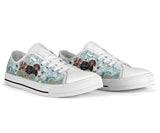 Dachshund Butterfly Low Top Shoes For Women, Shoes For Men Custom Shoes