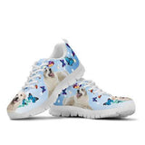 Great Pyrenees Butterfly Sneakers Shoes For Women, Shoes For Men Sneaker Custom Shoes
