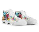 Pitbull Color High Top Shoes For Women, Shoes For Men Custom Shoes