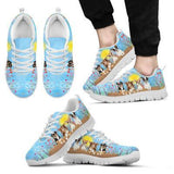 Chihuahua In Spring Time Petal Sneakers Shoes For Women, Shoes For Men Sneaker Custom Shoes