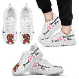 Dachshund Proud Mom Sneakers Shoes For Women, Shoes For Men Sneaker Custom Shoes