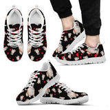 Bulldog Heart Sneakers Shoes For Women, Shoes For Men Sneaker Custom Shoes