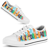 Pug Crazy Lady Low Top Shoes For Women, Shoes For Men Custom Shoes