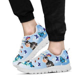 Schnauzers Butterfly Sneakers Shoes For Women, Shoes For Men Sneaker Custom Shoes