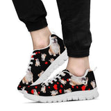 Bulldog Heart Sneakers Shoes For Women, Shoes For Men Sneaker Custom Shoes