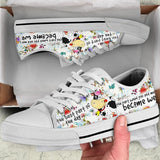 Cow Become We Low Top Shoes For Women, Shoes For Men Custom Shoes