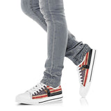 America Dachshund Low Top Shoes For Women, Shoes For Men Custom Shoes