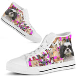 Shih Tzu Best Dog High Top Shoes For Women, Shoes For Men Custom Shoes