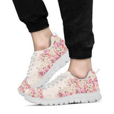 Hummingbird Flower Sneakers Shoes For Women, Shoes For Men Sneaker Custom Shoes