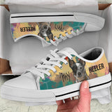 Heeler Face Low Top Shoes For Women, Shoes For Men Custom Shoes