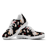 Bulldog Heart Sneakers Shoes For Women, Shoes For Men Sneaker Custom Shoes