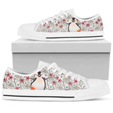 Penguin Low Top Shoes For Women, Shoes For Men Custom Shoes