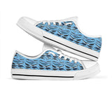 Sharks Cute Low Top Shoes For Women, Shoes For Men Custom Shoes