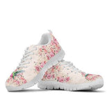Hummingbird Flower Sneakers Shoes For Women, Shoes For Men Sneaker Custom Shoes