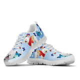 Bichon Frise Butterfly Sneakers Shoes For Women, Shoes For Men Sneaker Custom Shoes