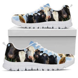 Cow Funny Sneakers Shoes For Women, Shoes For Men Sneaker Custom Shoes