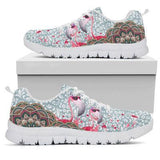 Flamingo Flower Petal Sneakers Shoes For Women, Shoes For Men Sneaker Custom Shoes