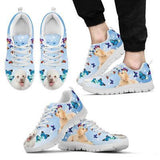 Poodle Butterfly Sneakers Shoes For Women, Shoes For Men Sneaker Custom Shoes