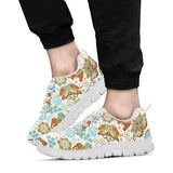 Bohemain Elephant Petal Sneakers Shoes For Women, Shoes For Men Sneaker Custom Shoes