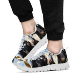 Cow Funny Sneakers Shoes For Women, Shoes For Men Sneaker Custom Shoes