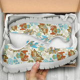 Bohemain Elephant Petal Sneakers Shoes For Women, Shoes For Men Sneaker Custom Shoes