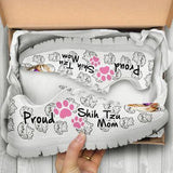 Shih Tzu Proud Mom Sneakers Shoes For Women, Shoes For Men Sneaker Custom Shoes